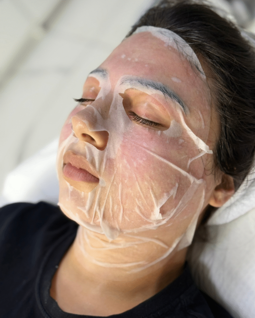 Избелващ пилинг маска за пигментни петна в DERMA