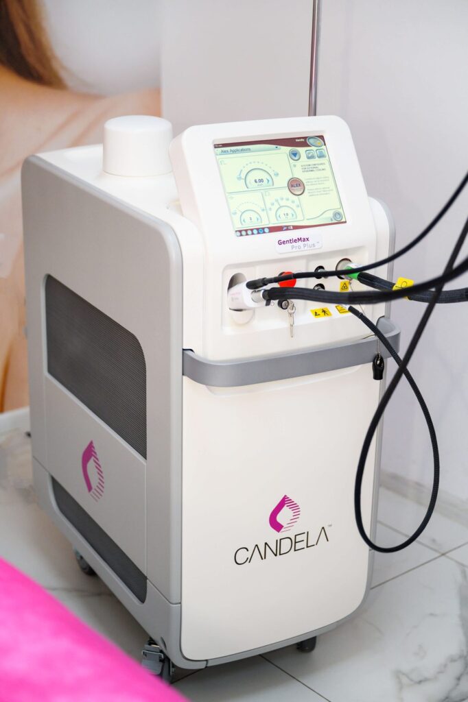 Александритен лазер Candela GentleMax Pro Plus в DERMA Aesthetic Center Бургас